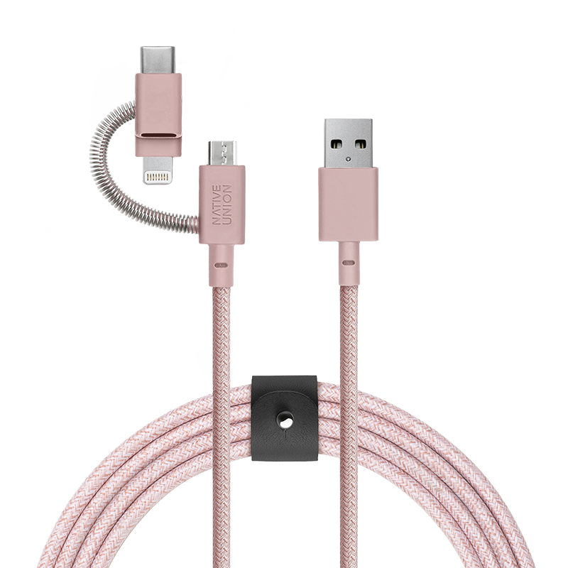 34253205241995,Belt Cable Universal - Rose